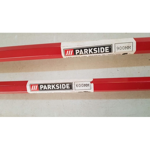 429 - 'Parkside' Crowbar Set (x2), Approx. 90cm-36'' and 60cm-24''.