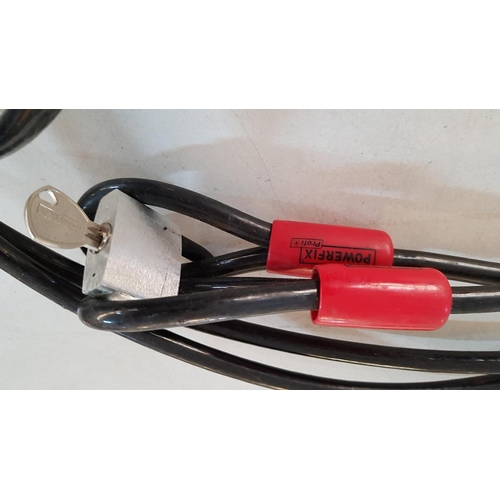 433 - 'Powerfix-Profi+' Multi-Purpose Steel Cable and Padlock.