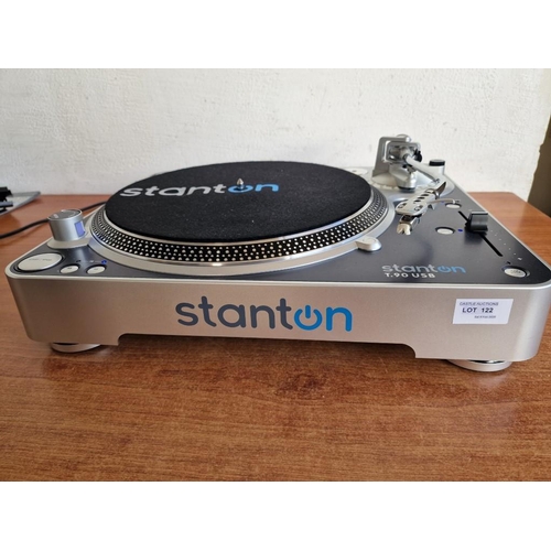 122 - Stanton T.90 USB Turntable, a Professional Quality DJ Turntable with High-Torque Direct Drive Motor ... 