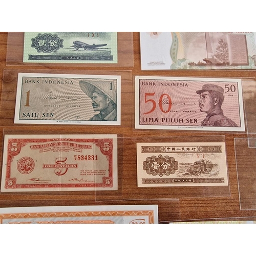 290 - Collection of 20 x Assorted World Bank Notes, Mostly in Uncirculated Condition (see multiple catalog... 