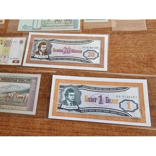 290 - Collection of 20 x Assorted World Bank Notes, Mostly in Uncirculated Condition (see multiple catalog... 