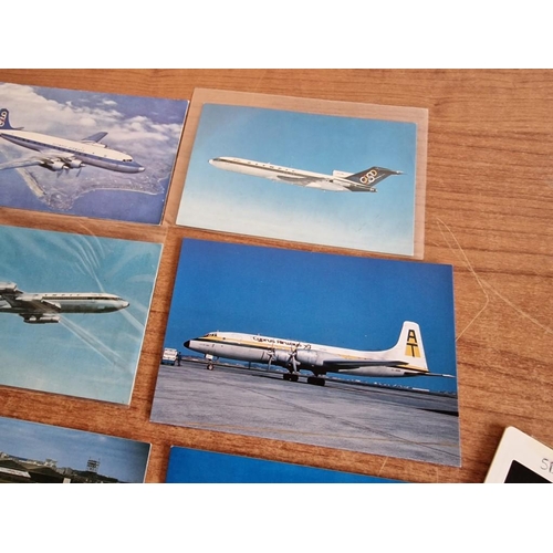 292 - Collection of Vintage Cyprus Airways and Olympic Airways Postcards (all unused, apart from one, date... 