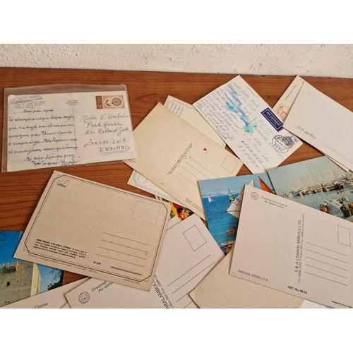 293 - Very Large Collection of Assorted Vintage Cypriot Post Cards, Mostly Unused, (see multiple catalogue... 