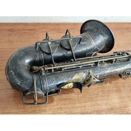 93 - Antique Henri Selmer Paris Saxophone, Large Bore Era, Circa 1929, (Serial No. 10,751), (Approx. H: 6... 