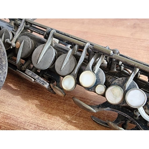 93 - Antique Henri Selmer Paris Saxophone, Large Bore Era, Circa 1929, (Serial No. 10,751), (Approx. H: 6... 