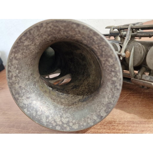 93 - Antique Henri Selmer Paris Saxophone, Large Bore Era, Circa 1929, (Serial No. 10,751), (Approx. H: 6... 