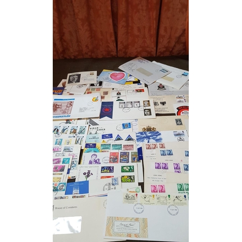 184 - Large 'Post' Collection: Vintage First Day Covers, Post Carts and Stamps. (Storage Box Inc.)