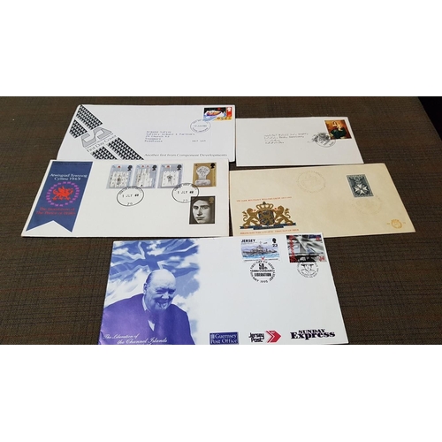 184 - Large 'Post' Collection: Vintage First Day Covers, Post Carts and Stamps. (Storage Box Inc.)