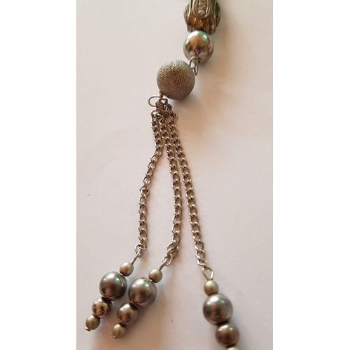 385 - Anatolia (Middle East) Komboloi- Worry Beads, Prayer Komboloi with 33x Natural Stones.