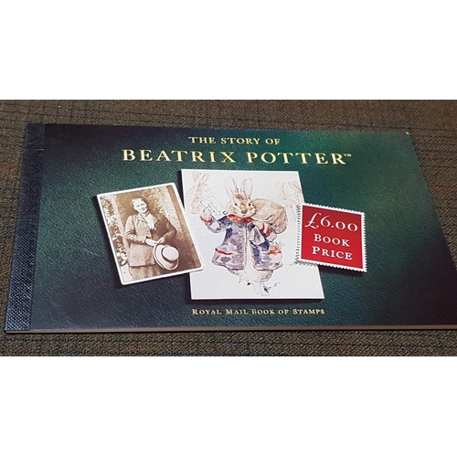 52 - 'The Story of Beatrix Potter', Royal Mail Book of Stamps.