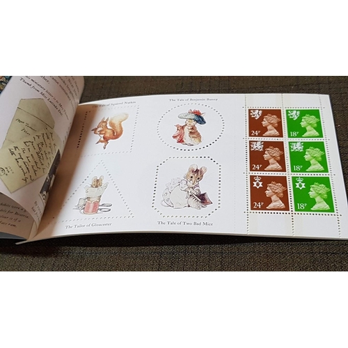 52 - 'The Story of Beatrix Potter', Royal Mail Book of Stamps.