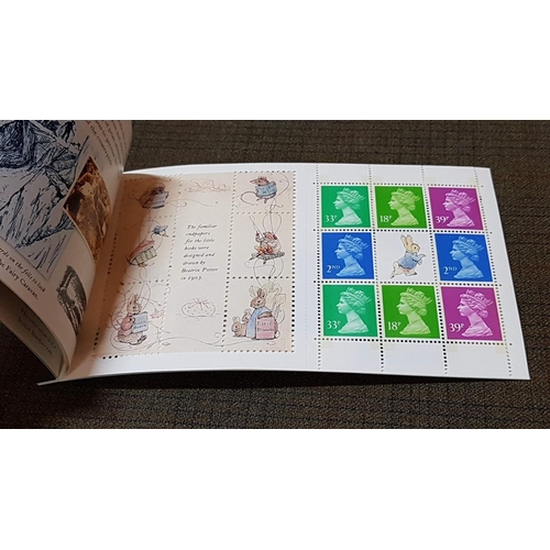 52 - 'The Story of Beatrix Potter', Royal Mail Book of Stamps.