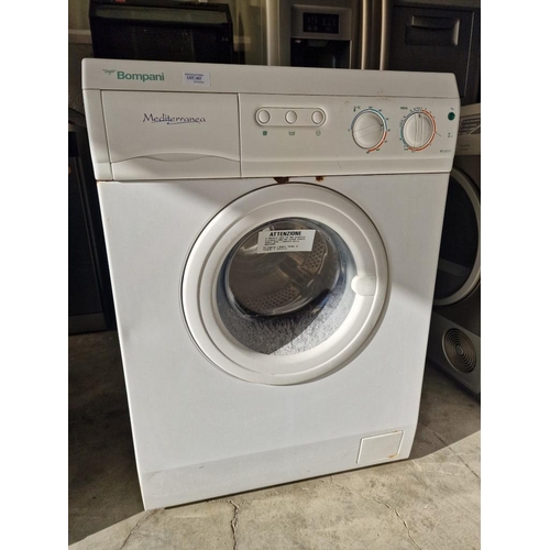 467 - Bompani 'Mediterranean' Washing Machine, White Colour, (Model: BO 02721), (Untested)