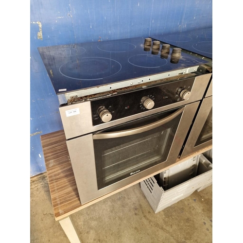 468 - Fulgor Stainless Steel Built-in Electric Oven (Model: F9901), Together with Fulgor 'Schott Ceran' El... 