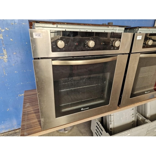 468 - Fulgor Stainless Steel Built-in Electric Oven (Model: F9901), Together with Fulgor 'Schott Ceran' El... 