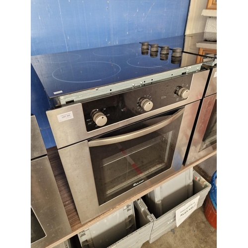 469 - Fulgor Stainless Steel Built-in Electric Oven (Model: F9901), Together with Fulgor 'Schott Ceran' El... 