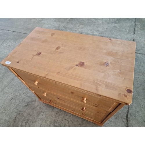 261 - IKEA 'Narvik 3' Pine 3-Drawer Chest of Drawers, (Approx. 80 x 45 x 79cm)