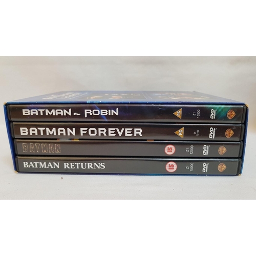 312 - Batman and Indiana Jones, DVD's Box Sets, 'The Batman Legacy' and 'The Adventures of Indiana Jones'.