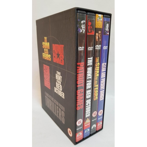 314 - 4x Box Sets Action Movies on DVD's with Famous Actors.