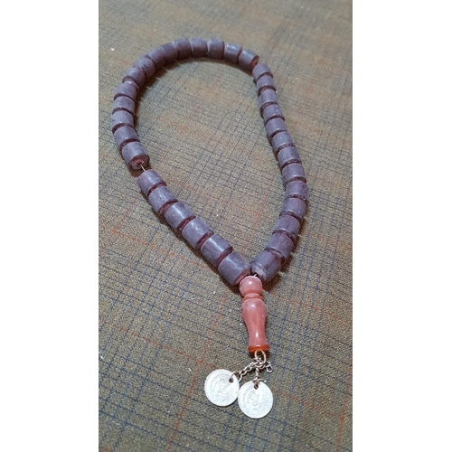 520 - Anatolia (Middle East) Komboloi- Worry Beads, Prayer Komboloi with 33x Beads.