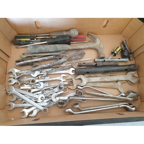 537 - Box of Assorted Spanners