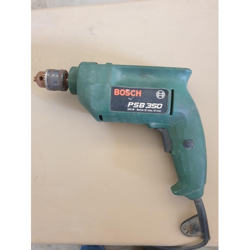 553 - Bosch Electric Hammer Drill, (Model: PSB350), * Basic Test & Working *