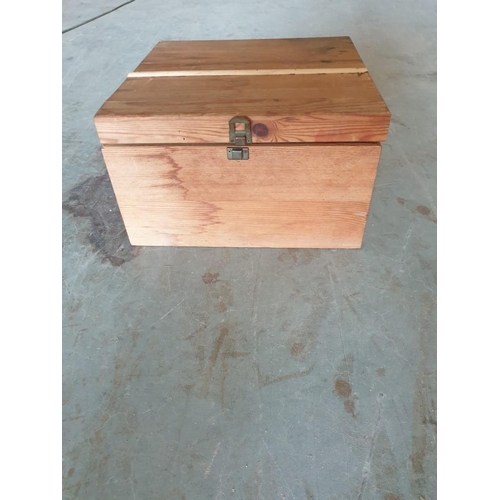 557 - Wooden Box Containing Qty of Hand Tools, Incl. Clamps, Screwdrivers, Allen Keys, etc