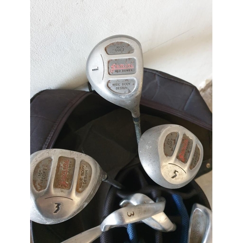 563 - HIPPO Golf Bag, Together with Selection of 'Gemini Neo Power' Golf Clubs, (see catalogue images), (1... 