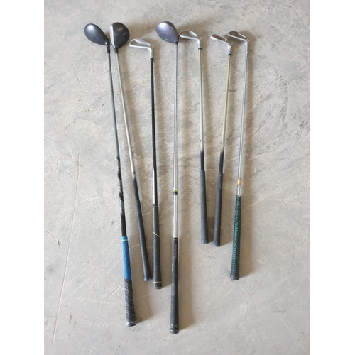 564 - Collection of 7 x Assorted Golf Clubs, (see catalogue photos), (7)