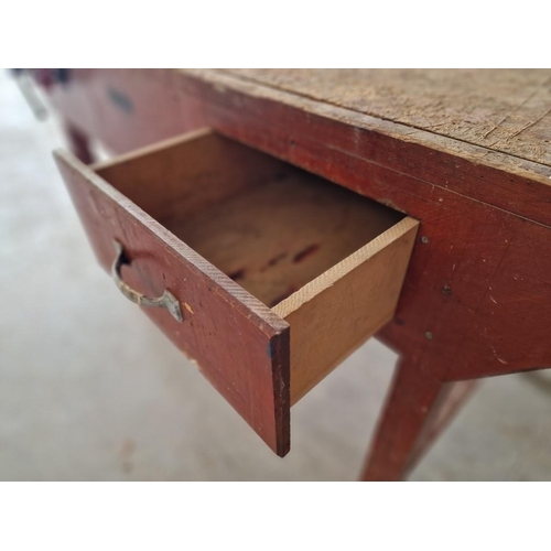 576 - Workbench with Drawer and 2 x Fitted Vices, (Approx. 180 x 79 x 87cm)