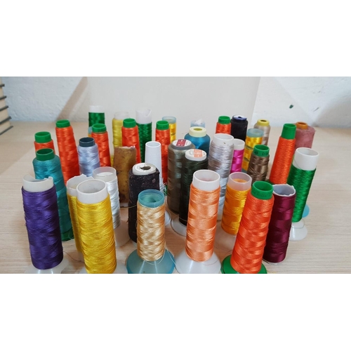 637 - Collection of Assorted Colour Cotton's and Threads