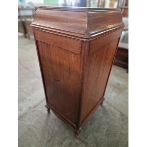 670 - Victorian Style Cabinet (Gramophone / Hi-Fi Style), with Drawer in the Top and Angled Front, Two Dou... 