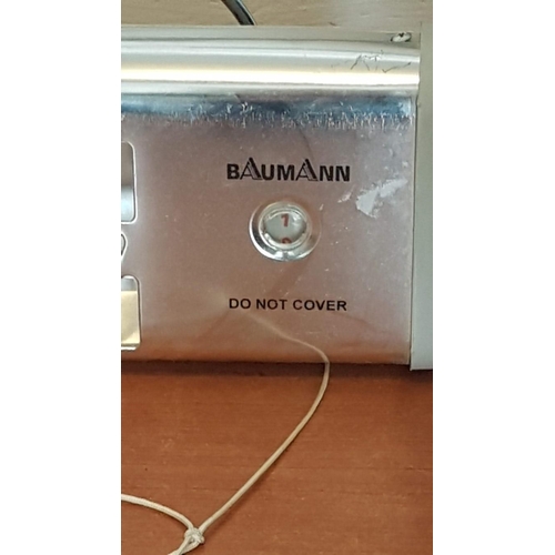 506 - 'Baumann' Quartz Heater, Model: QH-1200C, Untested. (Approx. 54cm x 13cm x 6cm).