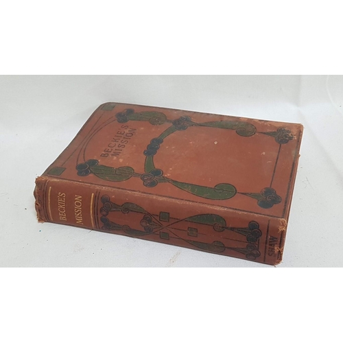 509 - 4x Antique Books (Some A/F): 'Jane Eyre' by Charlotte Bronte, 'The English Man and The Rifle', 'Beck... 