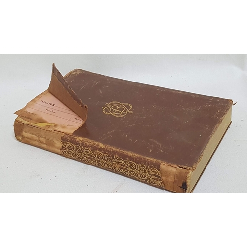 509 - 4x Antique Books (Some A/F): 'Jane Eyre' by Charlotte Bronte, 'The English Man and The Rifle', 'Beck... 