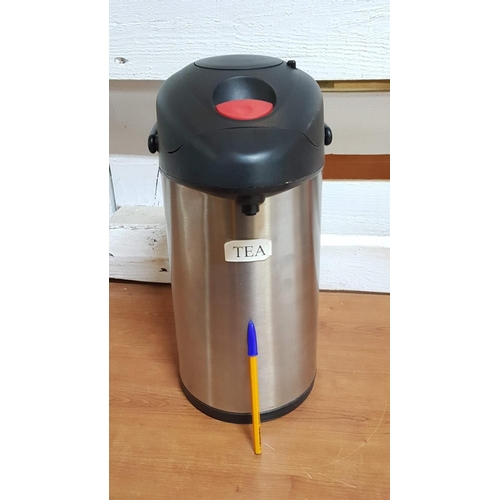 379 - Hot/Cold Airpot Flask/Thermos. Untested.