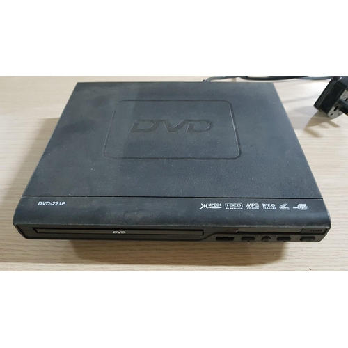 382 - HD DVD Player, Model: DVD-221P (Untested, No R/C). Together with 'Netis' 300Mbps Wireless N Router, ... 