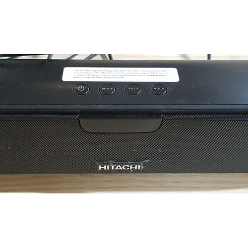 383 - 'Hitachi' AXSO14BT TV Sound Bar. Untested.