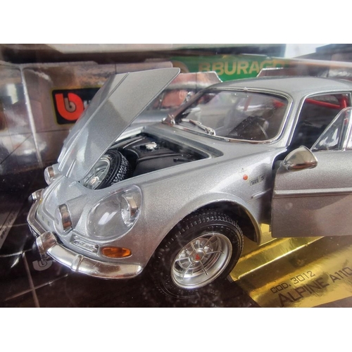 21 - Burago 'Special Edition' 1/16 Scale Model of Alpine A110 1600s 1971 Car, (Ref: 3012) in Original Pre... 