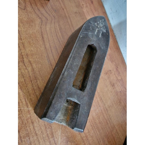 26 - 3 x Antique Coal Irons, (a/f)