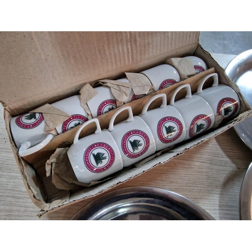 48 - Box of 11 x 'Charalambides' Traditional Cypriot Coffee Cups (Look unused), Together with a Selection... 