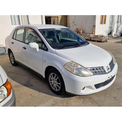 60 - Nissan Tiida, (2012), 4 Door Saloon, White Colour, 1.5Ltr, Automatic, Petrol, 207,000km. MOT until M... 