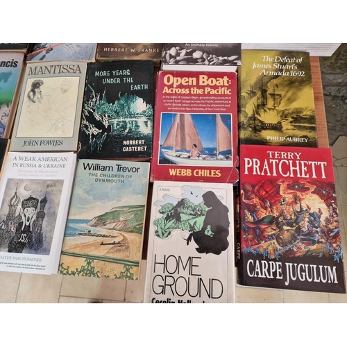 271 - Large Collection of Assorted Books, Incl. Terry Pratchett, Dick Francis, etc, Many First Editions In... 