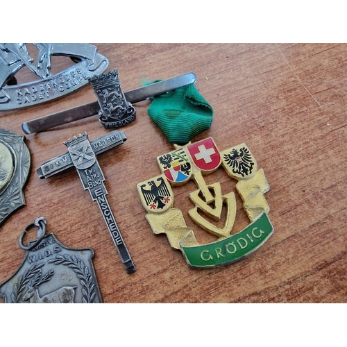 278 - Collection of Assorted Medals, Pin Badges or Tie Slides, (see multiple catalogue photos)