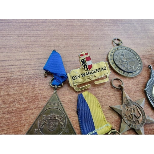 278 - Collection of Assorted Medals, Pin Badges or Tie Slides, (see multiple catalogue photos)