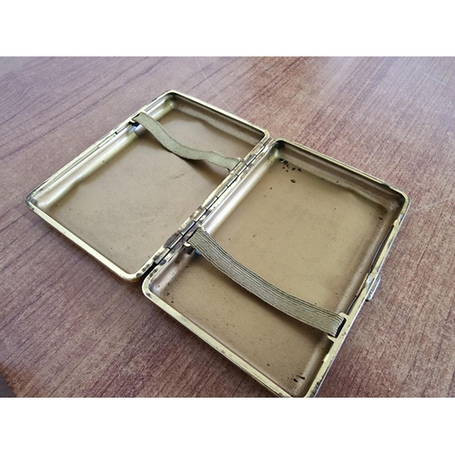 280 - Vintage 'Rapid' White Metal Cigarette Rolling Machine and Case, Together with Other Cigarette Case, ... 