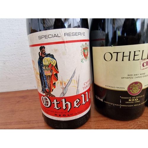 60 - Collection of Cypriot Wines; Vintage 1979 Othello, Othello Cellar Dry Red, Othello 1996 'Carmen' Pap... 