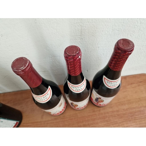 61 - 3 x Bottles of Vintage 'Othello' Special Reserve Cypriot Wine; 1979, 1983 and 1986, (3)