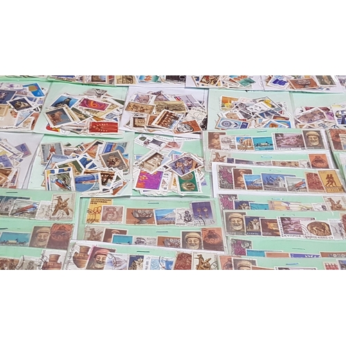 132 - Huge Collection, Approx. 2000-2200pcs of Vintage Retro and Resent Cyprus Stamps.