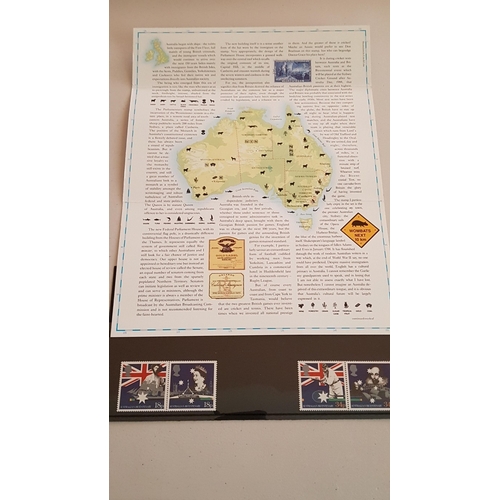 184 - Royal Mail Mint Stamps Collection of 4x Presentation Packs: 'The Australian Bicentenary-200 Years of... 